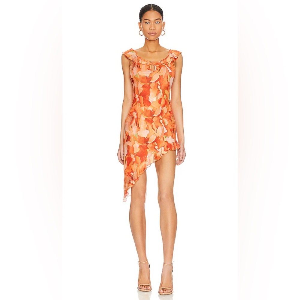 Valentina Asymmetrical Dress in Orange Multi
MORE TO COME